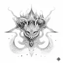 vajra tattoo design idea