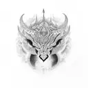 vajra tattoo design idea