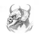 mortal kombat tattoo design idea