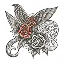 Call your mom By Noah Kahan  tattoo design idea