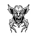 gargoyle tattoo design idea