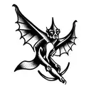 gargoyle tattoo design idea