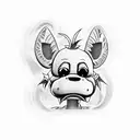 Fnaf tattoo design idea