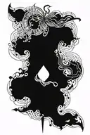 reality shifting tattoo design idea