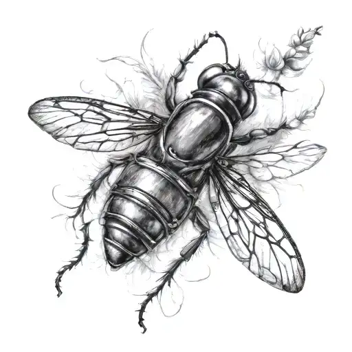 firefly tattoo design idea