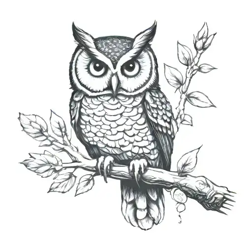 firefly owl city night  tattoo design idea
