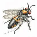 firefly tattoo design idea