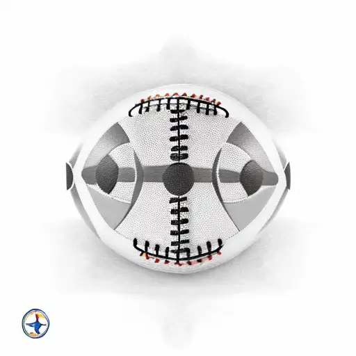 A new-school tattoo of a football field with the Pittsburgh Steelers mascot in the center tattoo design idea