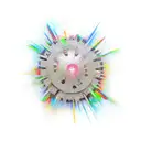 spanner explosion tattoo design idea