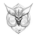 triton tattoo design idea