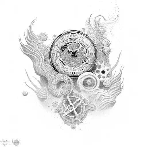 sands of time  tattoo design idea