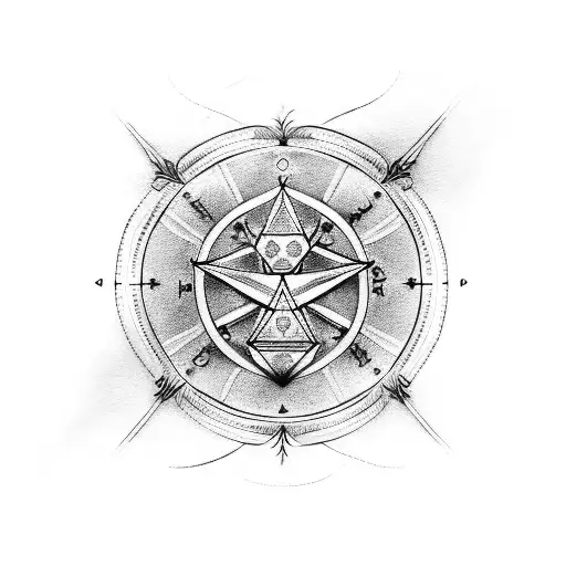 escorpio signo zodiacal tattoo design idea