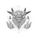 escorpio signo zodiacal tattoo design idea