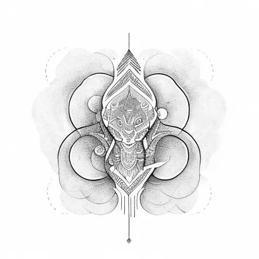 Ayahuasca  tattoo design idea