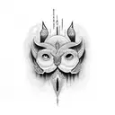 egipcian and maya tattoo design idea