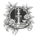 Fountain of Youth tattoo design idea