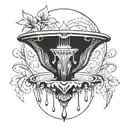 Fountain of Youth tattoo design idea