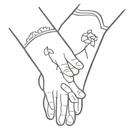 German and Armenian friendship tattoo design idea