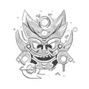 Chrono trigger  tattoo design idea