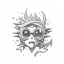 Chrono trigger  tattoo design idea