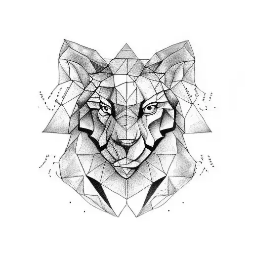 definition of strength tattoo design idea