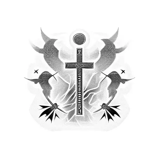 Ankh Symbol tattoo design idea