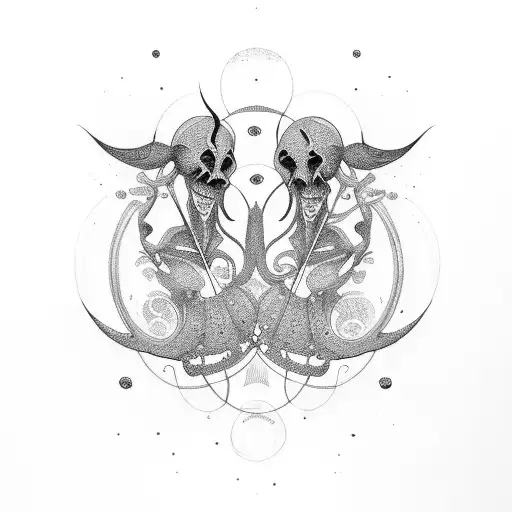 May you dance to the beat of eternity tattoo design idea