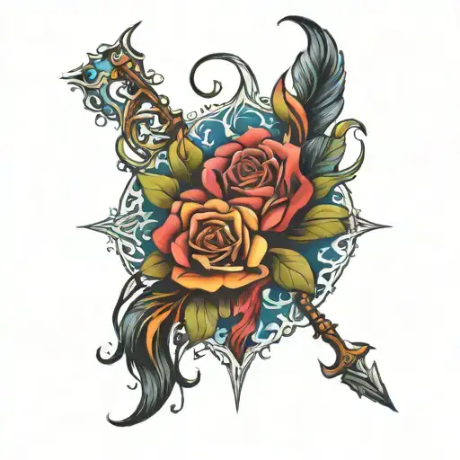 In love with alpaslan tattoo design idea