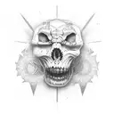 fear in Fridays  tattoo design idea