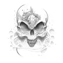 fear in Fridays  tattoo design idea