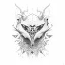 fear in Fridays  tattoo design idea