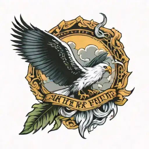 we the people thunderstorm brewing tattoo design idea