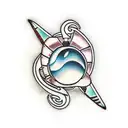 karambit tattoo design idea