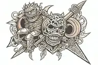 Berserk tattoo design idea