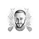 mac miller tattoo design idea