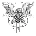 supernatural  tattoo design idea