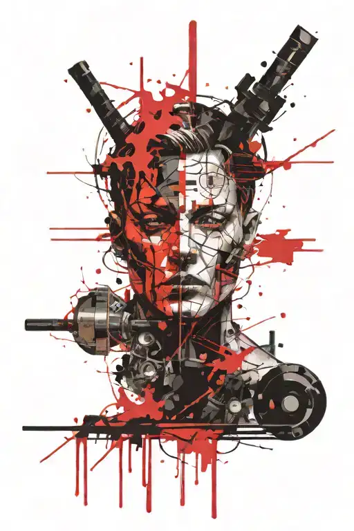 criticism of religion tattoo design idea