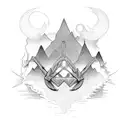 may the bridges you burn light the way tattoo design idea