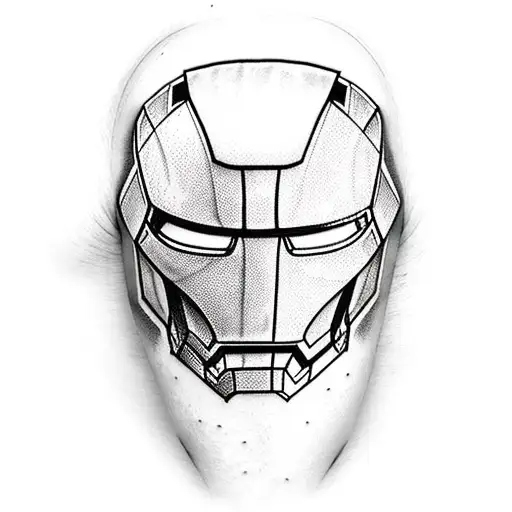 marvel iron man tattoo design idea