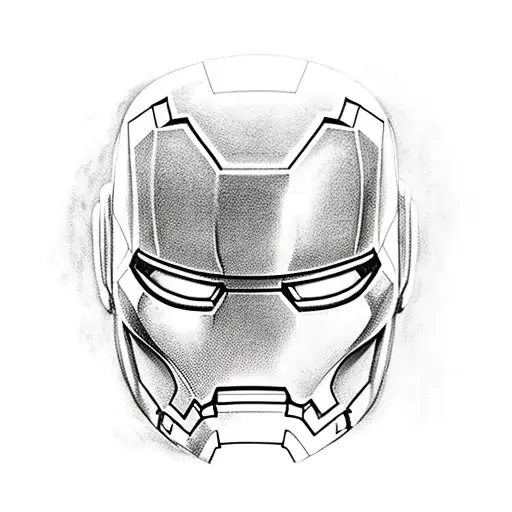 marvel iron man tattoo design idea