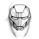 marvel iron man tattoo design idea