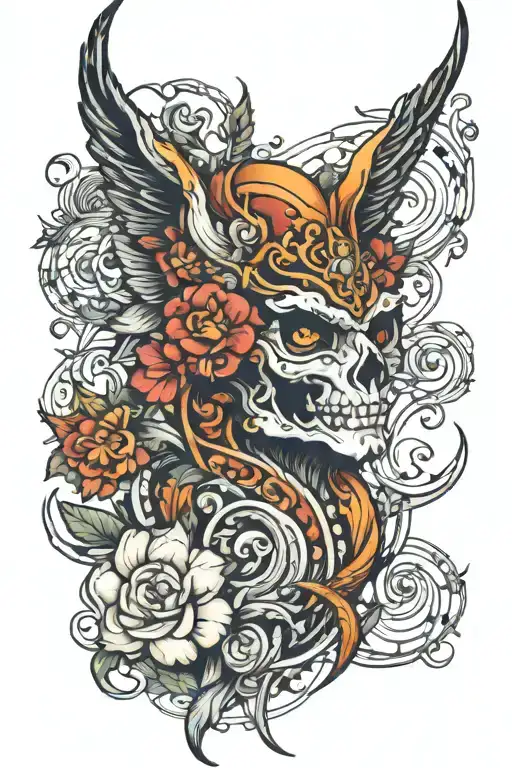 P tattoo design idea