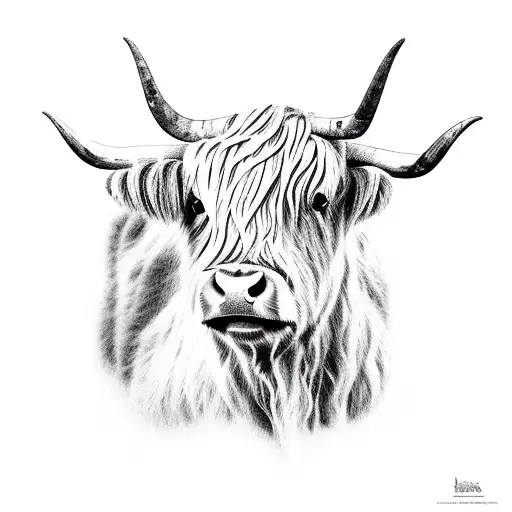matching highland cow tattoo｜TikTok Search