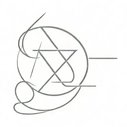 sigma male symbol tattoo design idea