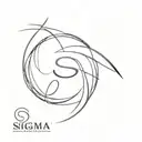 sigma male symbol tattoo design idea