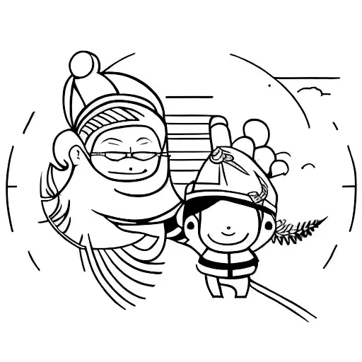 Un tatuaje sin personas,minimalista,que simbolice la unión de una madre y su hija. tattoo design idea