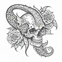 Member's account tattoo design idea