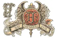 memorial with the initial h on throat tattoo design idea