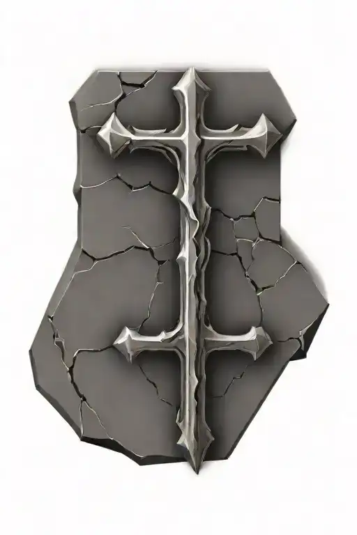 CROSS tattoo design idea