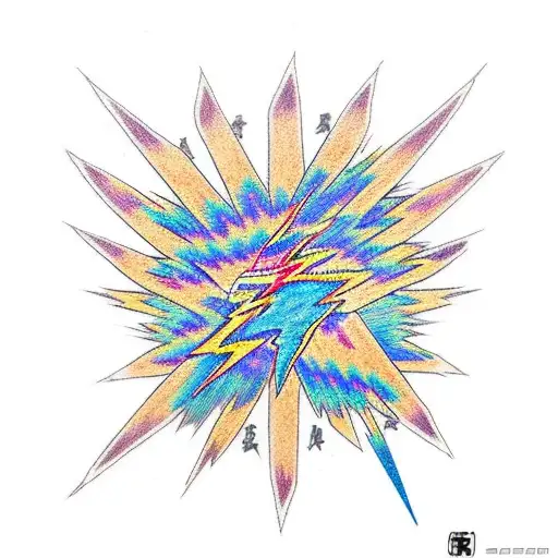 Lightning Bolt tattoo design idea